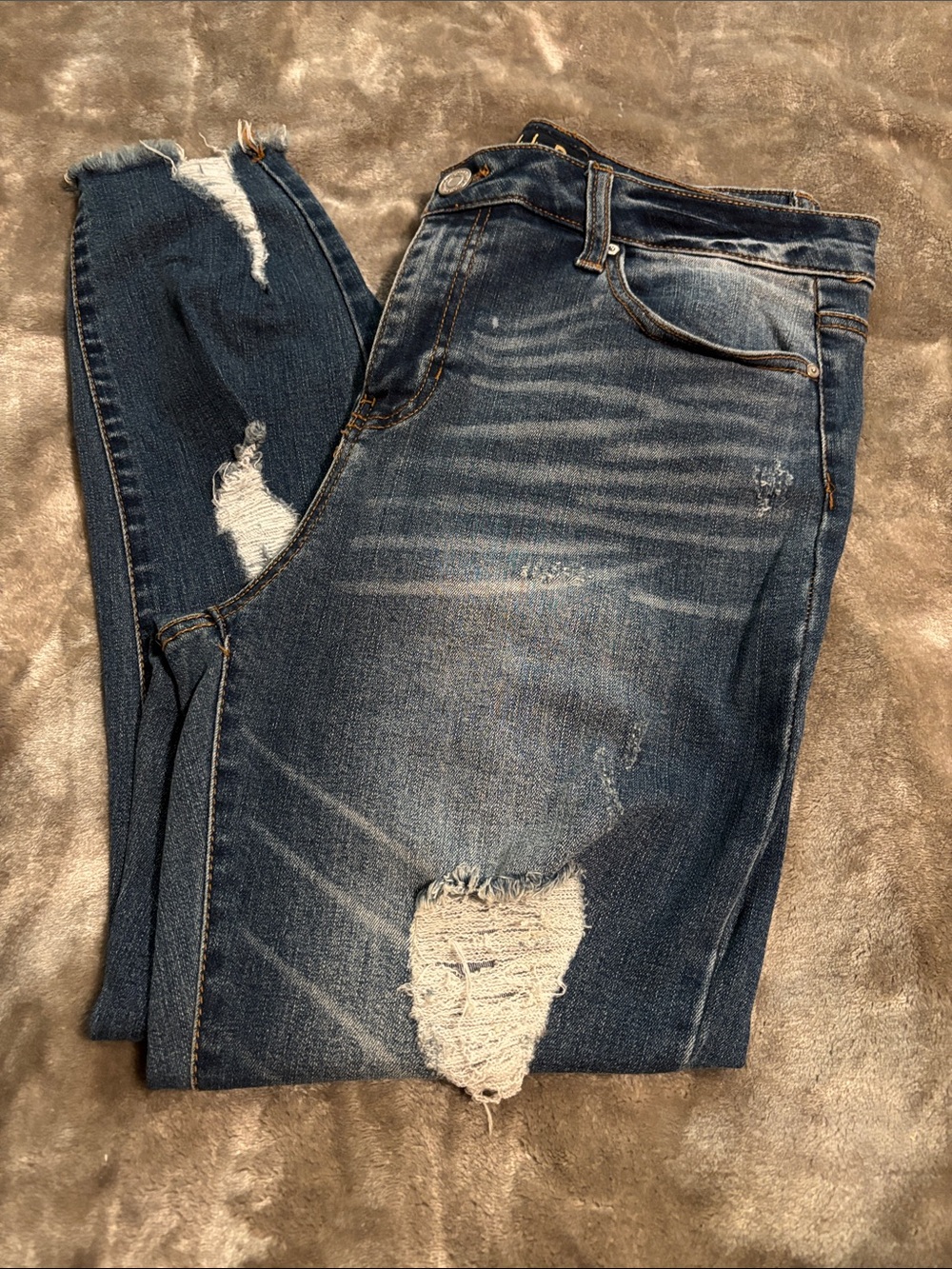 Indigo Rein Distressed Jeans